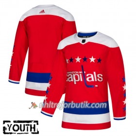 Barn Ishockey Washington Capitals Tröja Blank Alternate Adidas 2018-19 Authentic